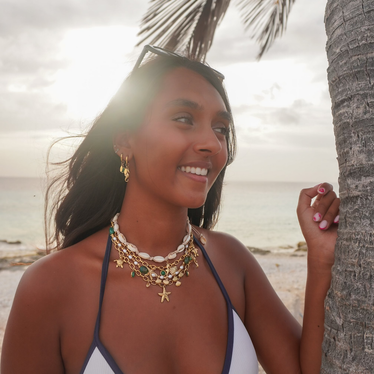Nala Earrings – Stainless Steel Charm Earrings