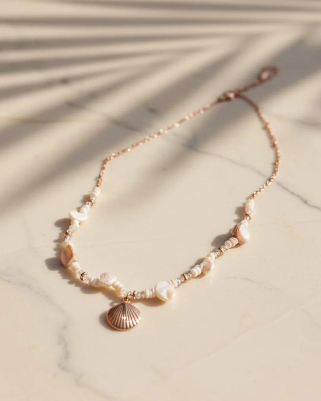 Luz Ketting, Parel- en schelpketting