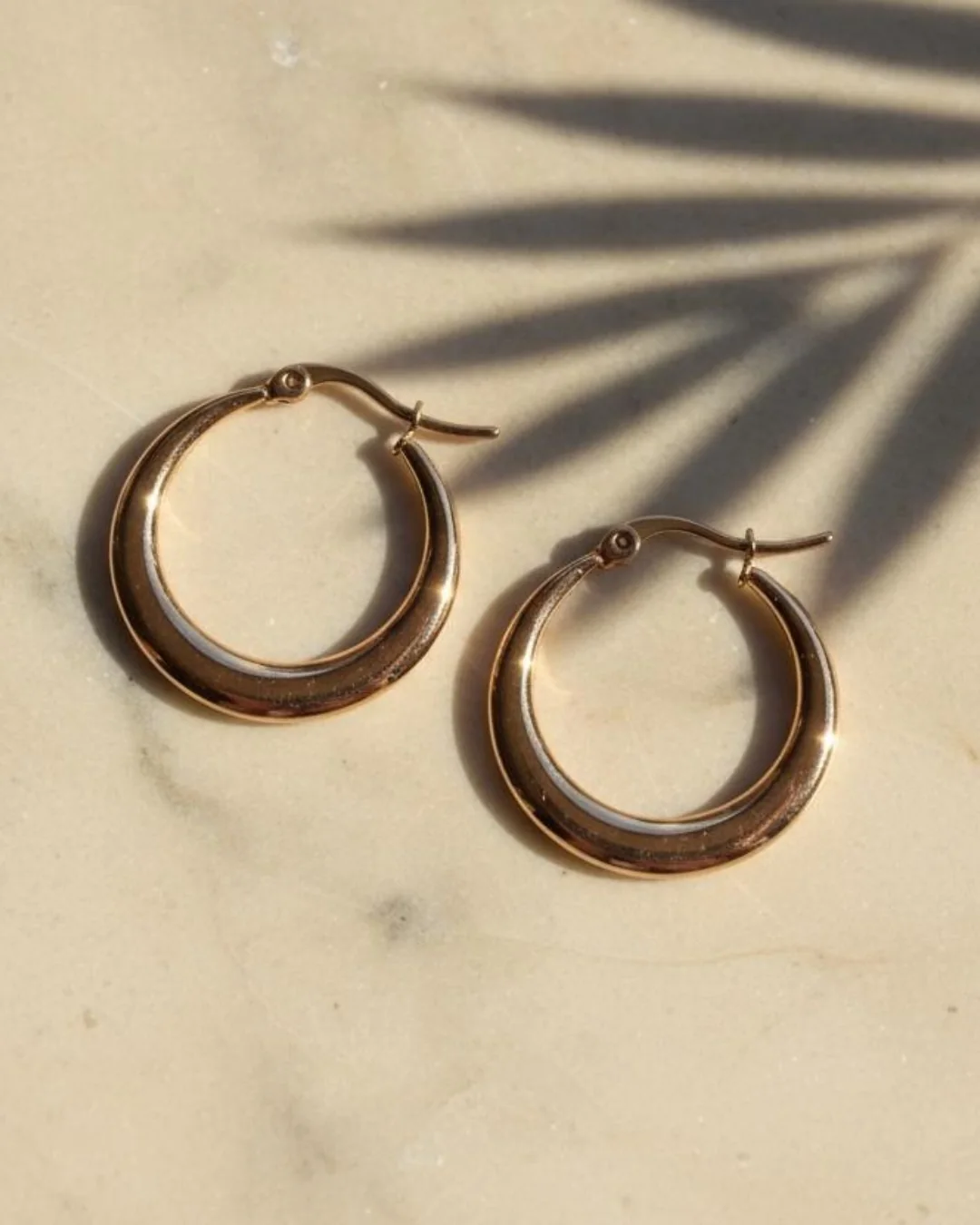 Seren Hoops, Dunne hoops, goudkleurig
