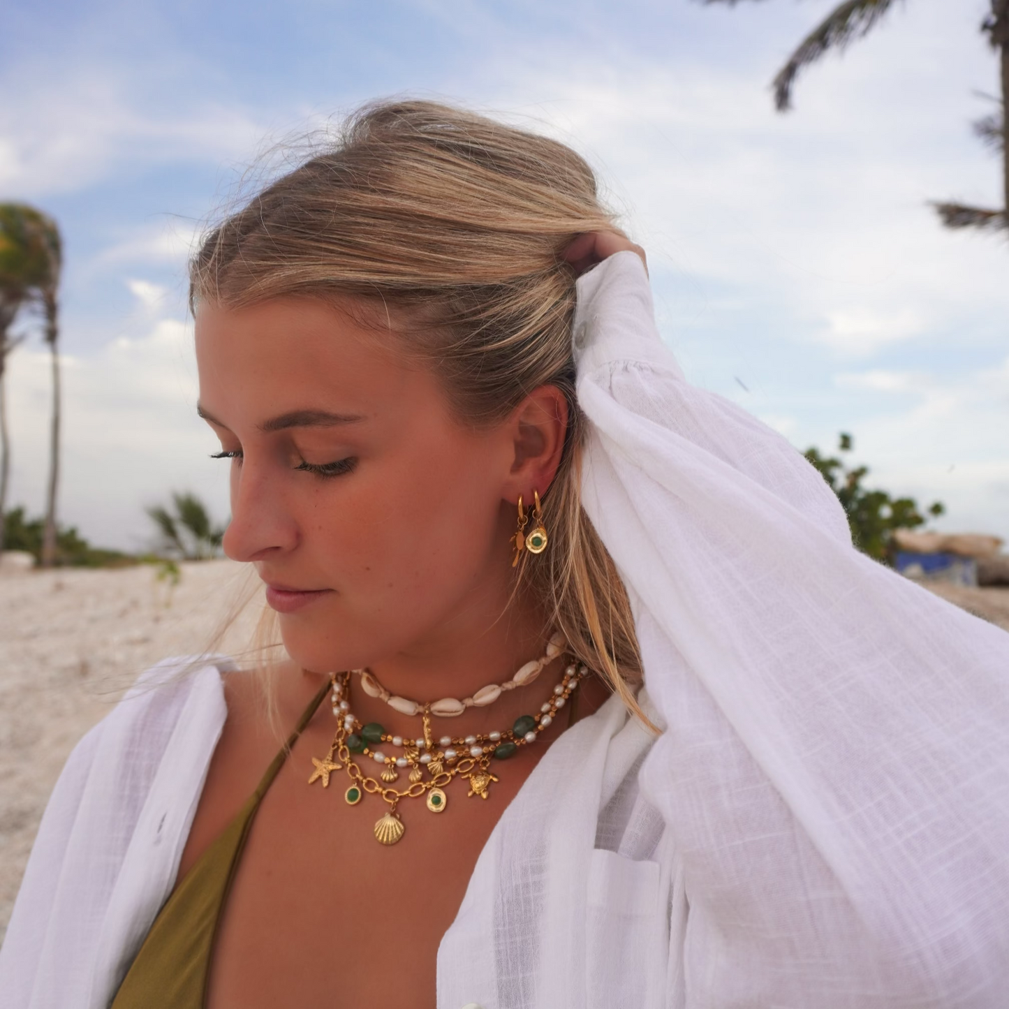 Dora Earrings – Stainless Steel Earrings